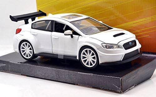 アウトレット品 ミニカー スバル WRX STI 1/24スケールモデル ジェイダトイズ ワイルドスピード ICE BREAK ミスターノーバディ ダイキャストカー 映画躍動感 伝説マシン 迫力再現 造形美 緻密ディテール 高精度 ラリー スポーツカー 日本車