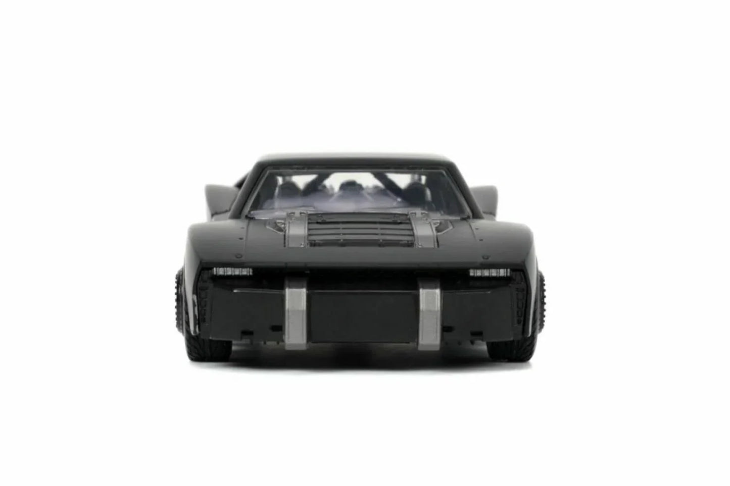 アウトレット品 ミニカー JADA TOYS 2022 Batmobile The Batman バットマン 最新作 ザ バットマン 映画公開モデル マットブラック ダイキャスト 1 32スケール 劇中車両 再現 バットマンフィギュア付き 近未来的 アグレッシブデザイン 力強いエンジンフード