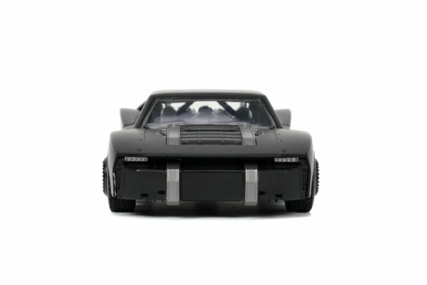アウトレット品 ミニカー JADA TOYS 2022 Batmobile The Batman バットマン 最新作 ザ バットマン 映画公開モデル マットブラック ダイキャスト 1 32スケール 劇中車両 再現 バットマンフィギュア付き 近未来的 アグレッシブデザイン 力強いエンジンフード
