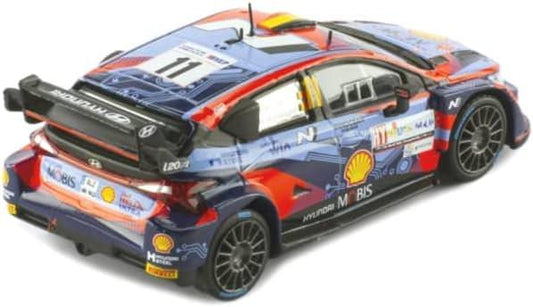 ミニカー ヒョンデ i20 N Rally1 2022 ラリークロアチア 1/43 スケール コレクターアイテム 高精細モデリング 高性能ラリーカー 本格ラリー仕様 カラーデザイン再現 韓国自動車メーカー ヒョンデ ファン必携 限定モデル ファンギフト最適