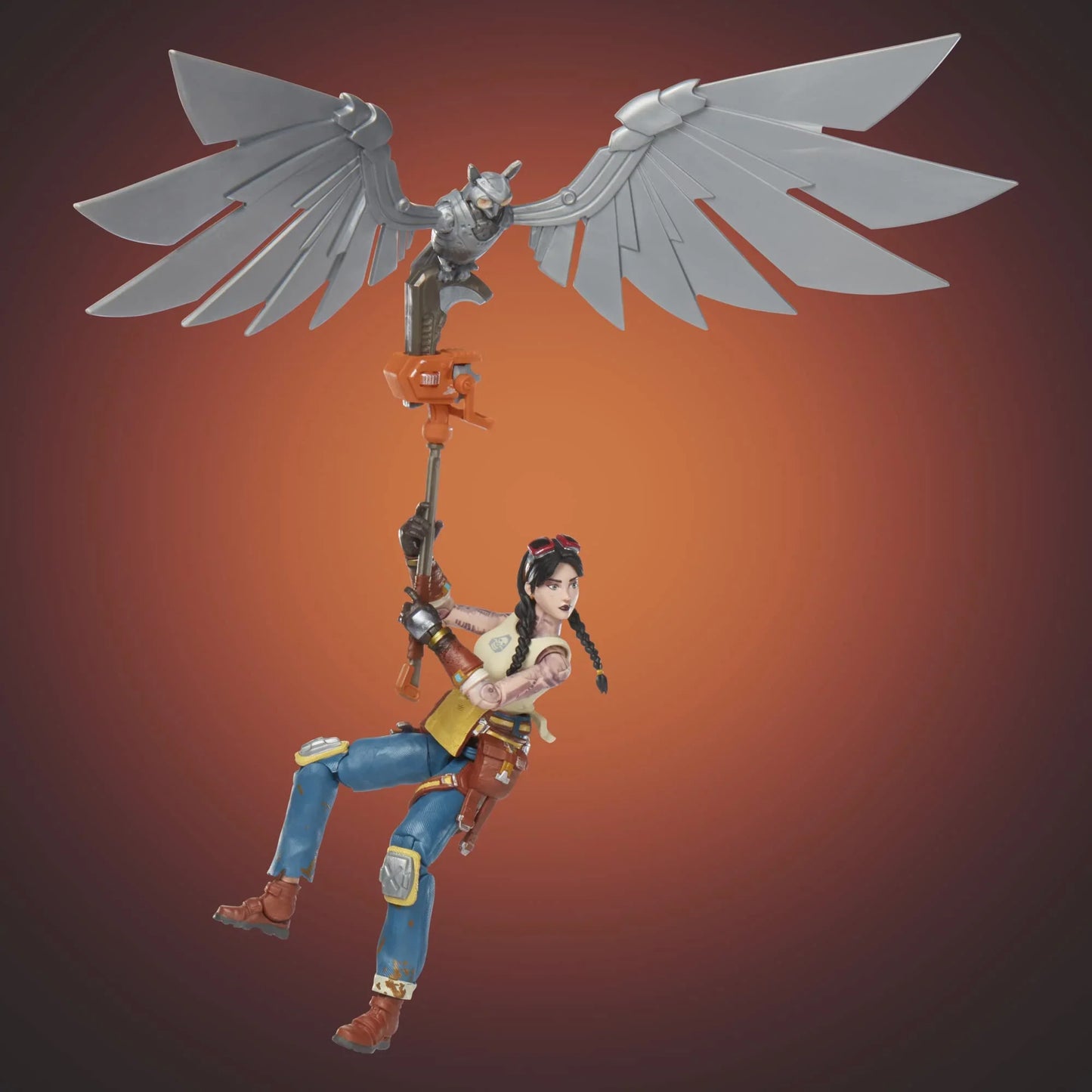 アクションフィギュア フォートナイト ジュールズ オーム ビクトリーロイヤルシリーズ ハズブロ 6インチ 高可動 ポーズ多彩 交換用翼 溶接マスク レンチャー付き ペットバックブリング付き 2パック デラックスセット