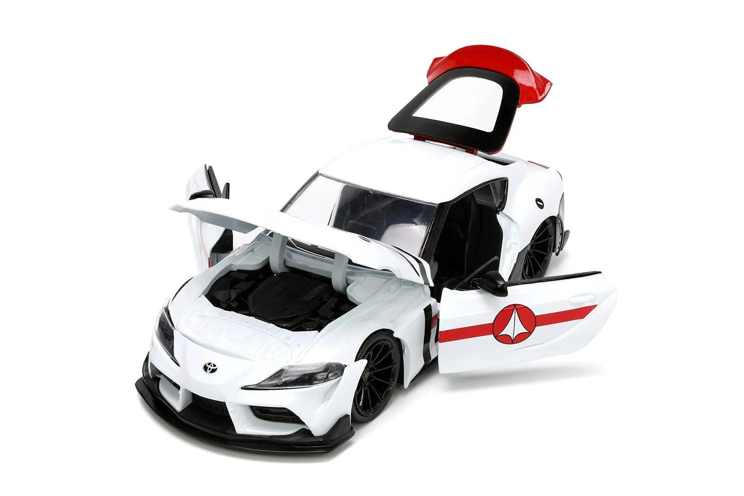 アウトレット品 フィギュア セット Robotech 1 24 スケール 2020 モデル トヨタ スープラ ダイキャスト モデル リック ハンター フィギュア ロボテック 公式 ライセンス 商品 コレクター向け 高精細 再現 細部 表現 流麗 ボディ ライン 力強さ