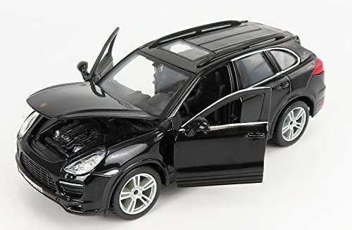 アウトレット品 ミニカー Porsche Cayenne Turbo 2010年モデル 1/24スケール Bburago製 高級SUV ブラックボディ 精密ディテール コレクション向け 高性能V8ツインターボエンジン採用 プレミアムSUV 洗練デザイン プレゼント最適 限定モデル