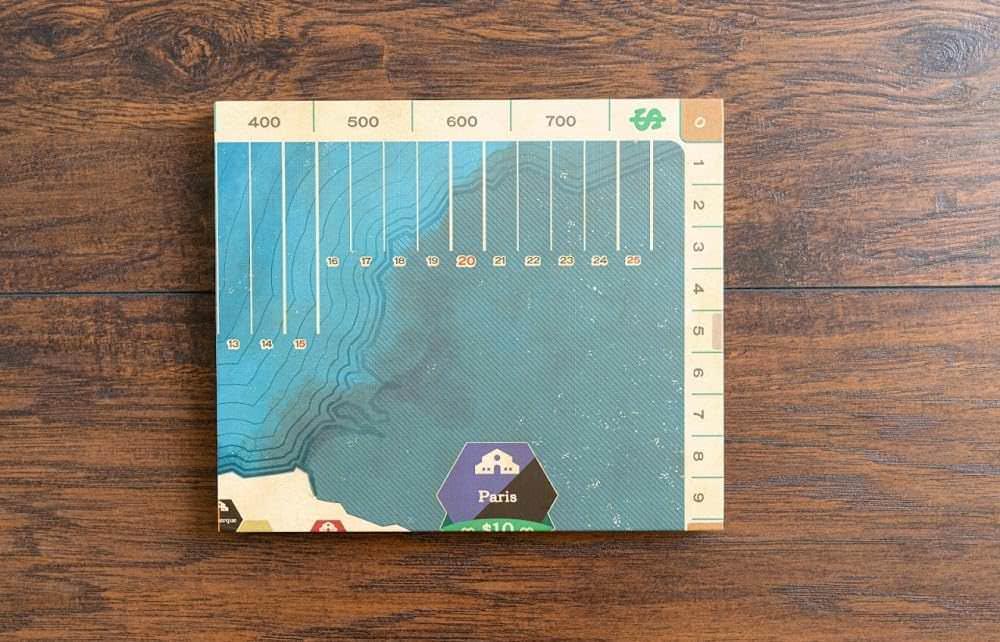 ボードゲーム Ride the Rails France Germany Expansion 鉄道経営ゲーム 拡張セット 戦略性向上 両面仕様マップ フランスパリ中心路線建設ボーナス ドイツ山岳ペナルティ特別ルール機関車制限追加鉄道会社6社使用可能