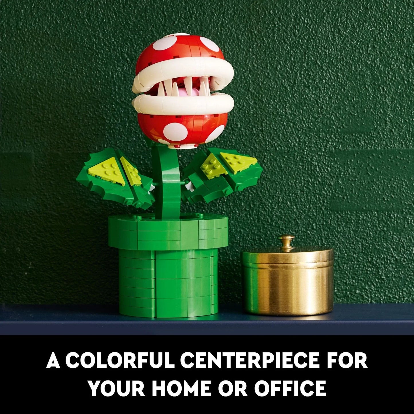 アウトレット品 ブロック玩具 レゴ スーパーマリオ パックンフラワー 71426 任天堂 マリオの世界を忠実再現する540ピースの組み立て式可動式立体アート 高さ23cmのディスプレイモデル 大人向けクリエイティブセット
