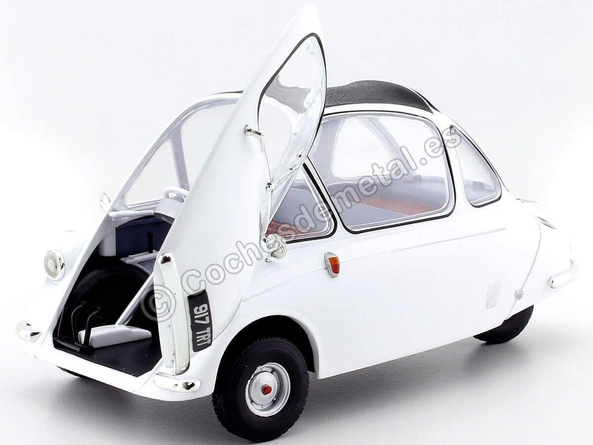アウトレット品 ミニカー HEINKEL TROJAN 1956 1:18スケール OXFORD オックスフォード ホワイト 卵型ボディ 大型ヘッドライト マイクロカー ヴィンテージカーファン向け 細部再現 コレクター向け クラシックカー ヨーロッパ車 愛好家向け