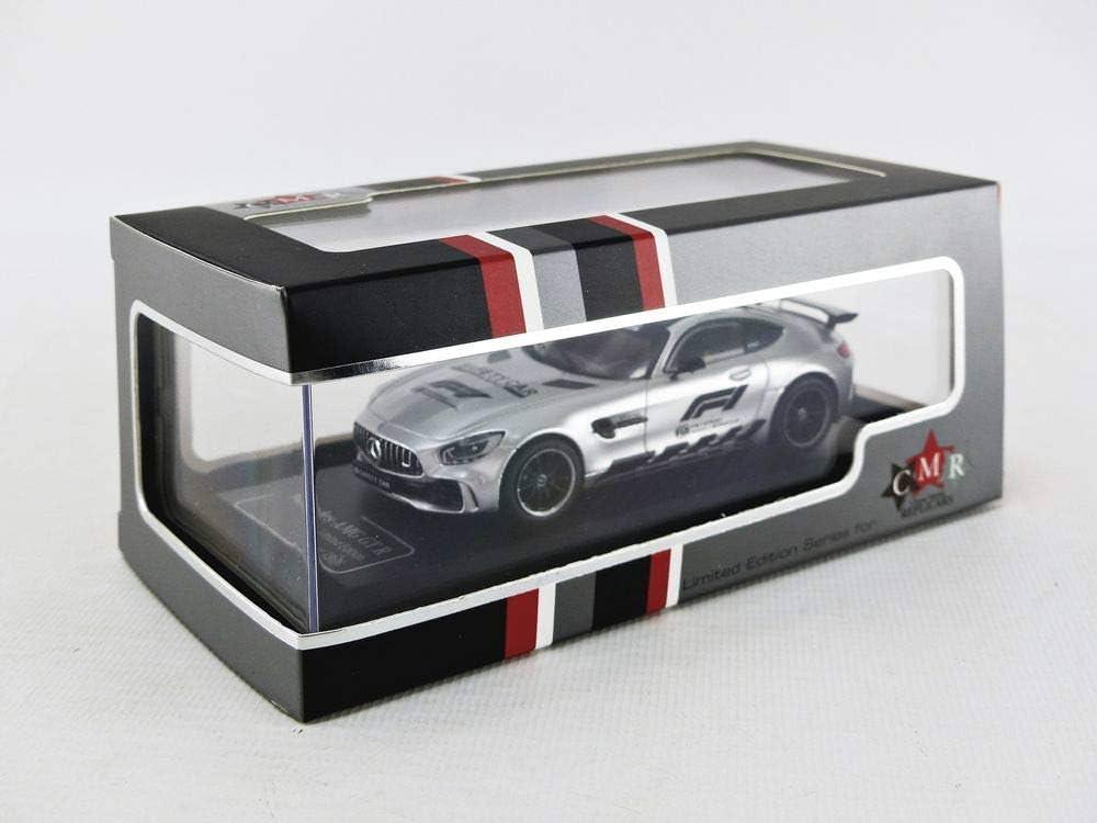 アウトレット品 ミニカー MERCEDES BENZ AMG GTR F1 SAFETY CAR 1:43スケール CMR 2018年モデル 高性能スポーツカー ベース V8ツインターボエンジン 585馬力 0-100km/h加速3.6秒 F1セーフティーカー 特別装備 ライトバー 通信機器 モニター