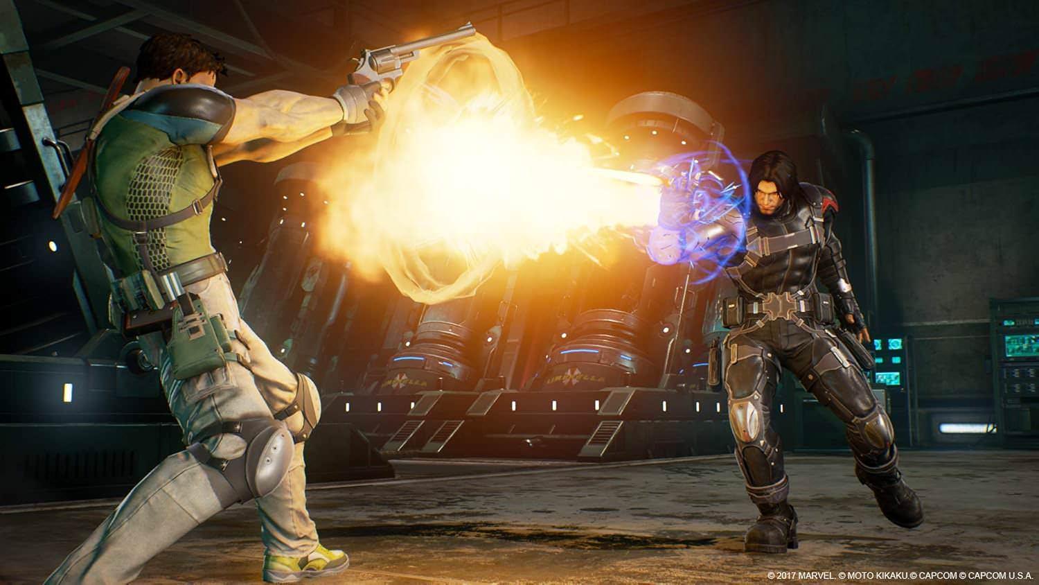 ゲーム マーベル VS カプコン インフィニット マーベル カプコン 人気キャラクター 合計30体以上 2対2タッグバトル インフィニティストーン搭載 シネマティックストーリーモード 新システム搭載 初心者向けオートコンボ