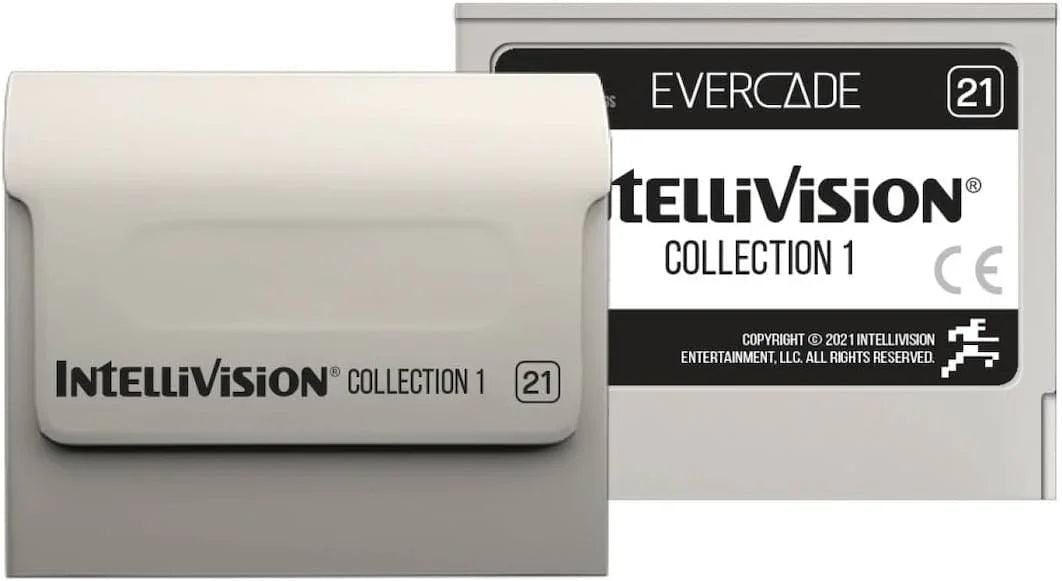 レトロゲーム インテリビジョン ゲームコレクション1 エバーケード 高品質なエミュレーションと豊富な収録タイトル 操作性と互換性抜群 4.3インチ大画面対応 USB-C充電 HDMI出力 ヘッドフォンジャック搭載
