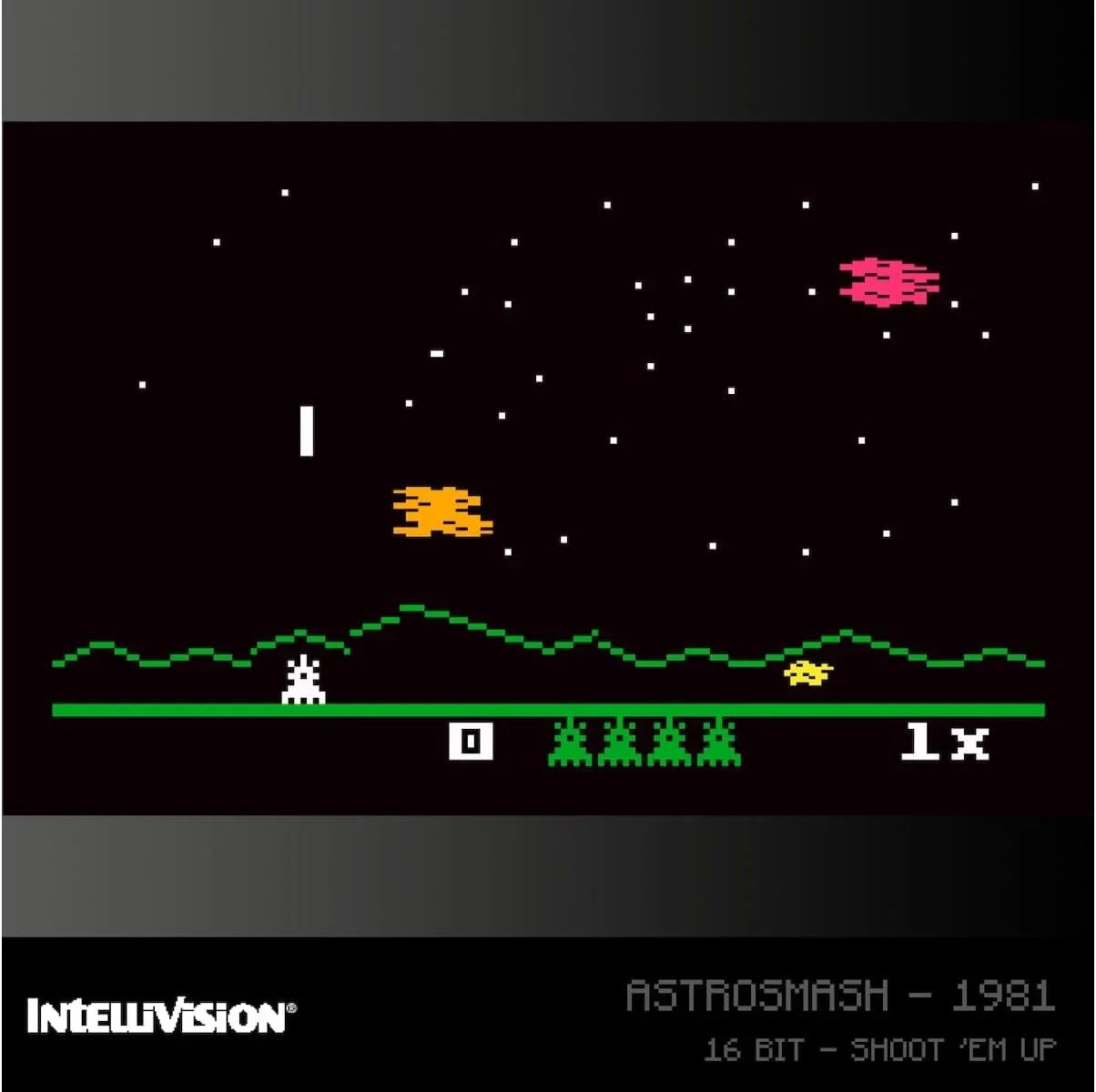 レトロゲーム インテリビジョン ゲームコレクション1 エバーケード 高品質なエミュレーションと豊富な収録タイトル 操作性と互換性抜群 4.3インチ大画面対応 USB-C充電 HDMI出力 ヘッドフォンジャック搭載