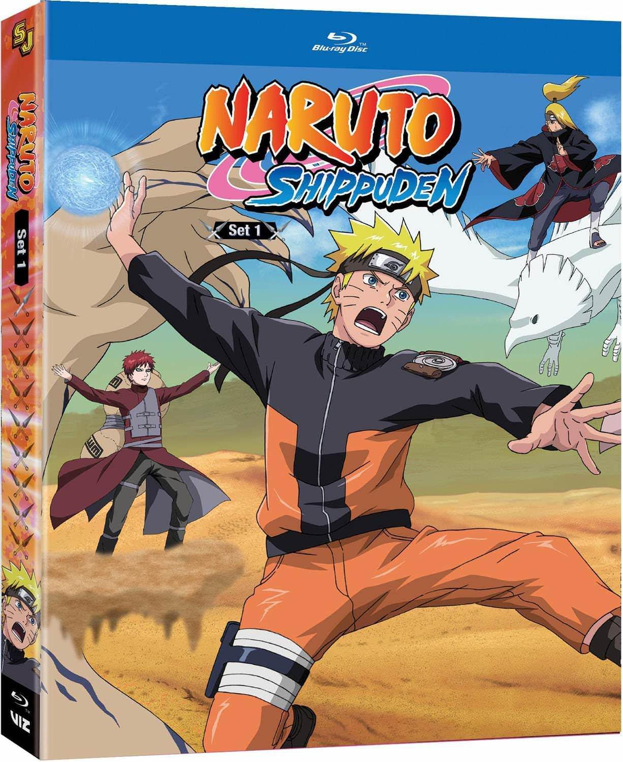Blu-ray NARUTO -ナルト- 疾風伝 Set 1 ナルト 忍者アニメ 伊達勇登監督 続編第1話から第27話収録 高品質映像 1080p AVC MPEG-4 解像度 色彩豊か 忍術 戦闘 精細音声 特典多数 ストーリーボード 声優特集 アートギャラリー