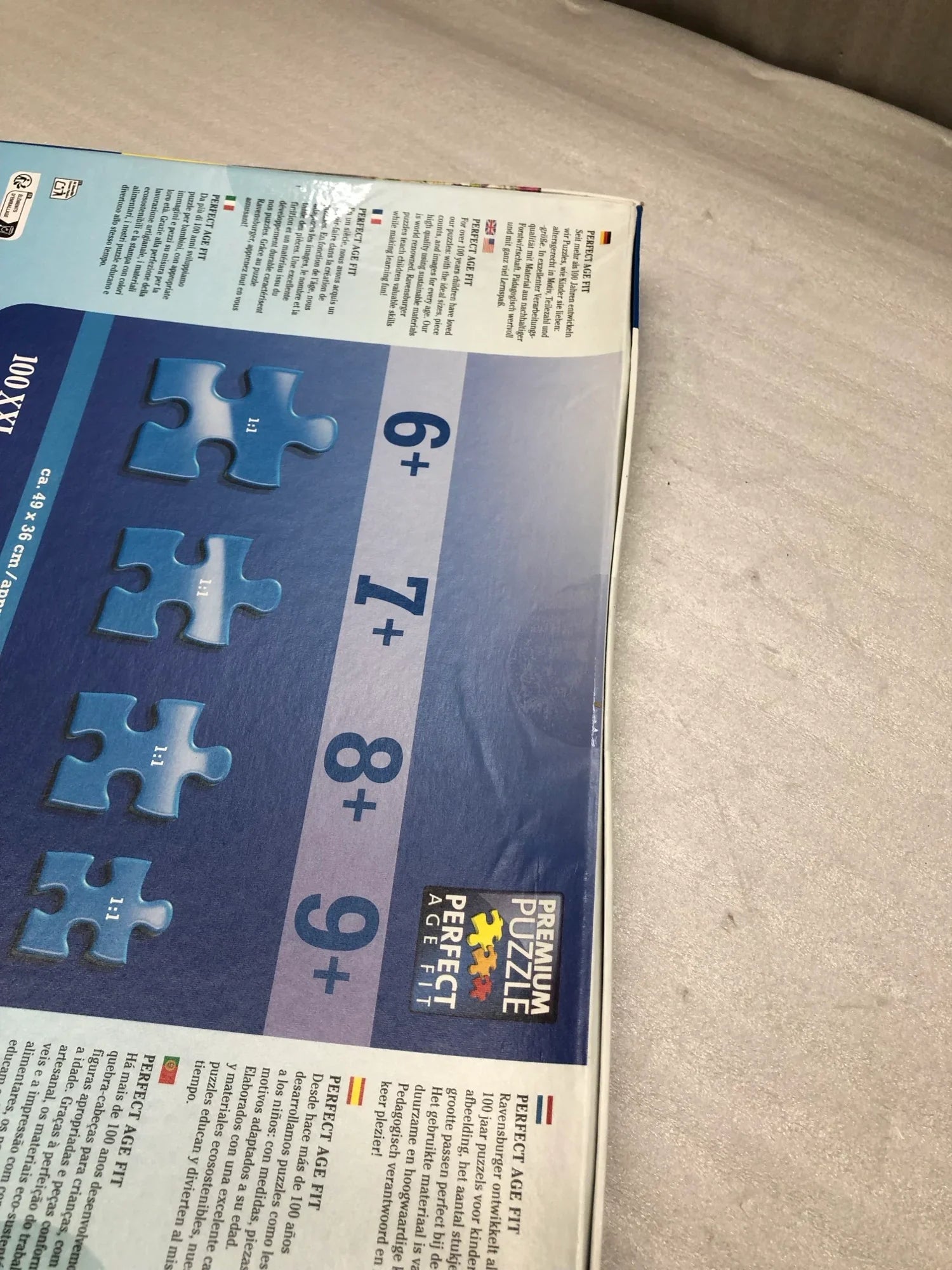 アウトレット品 ジグソーパズル ラベンスバーガー マジカルライド 100ピース 特大サイズ 約36×49.5cm ファンタジー世界を描く魔法の乗り物 確かな品質と耐久性 FSC認証資源使用 家族で楽しむ創造力と知育支援