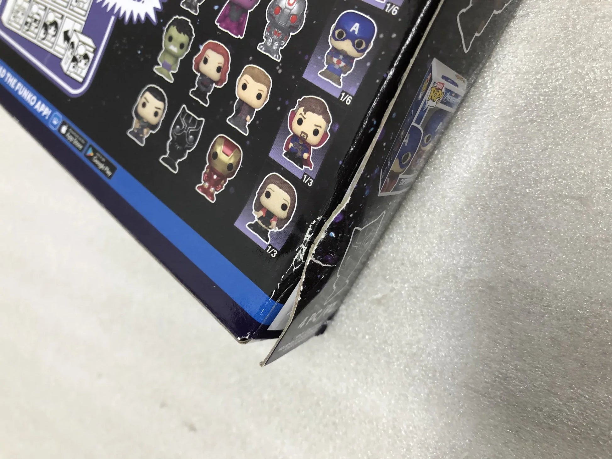 アウトレット品 フィギュア マーベル ロキ ブラックパンサー アイアンマン ファンコ ビッティポップ シリーズ ミニサイズ 2.5cm 手のひらサイズ コレクション 硬質アクリルケース 台座 透明ケース 360度 鑑賞 ミステリーフィギュア レア ハイパーレア ランダム