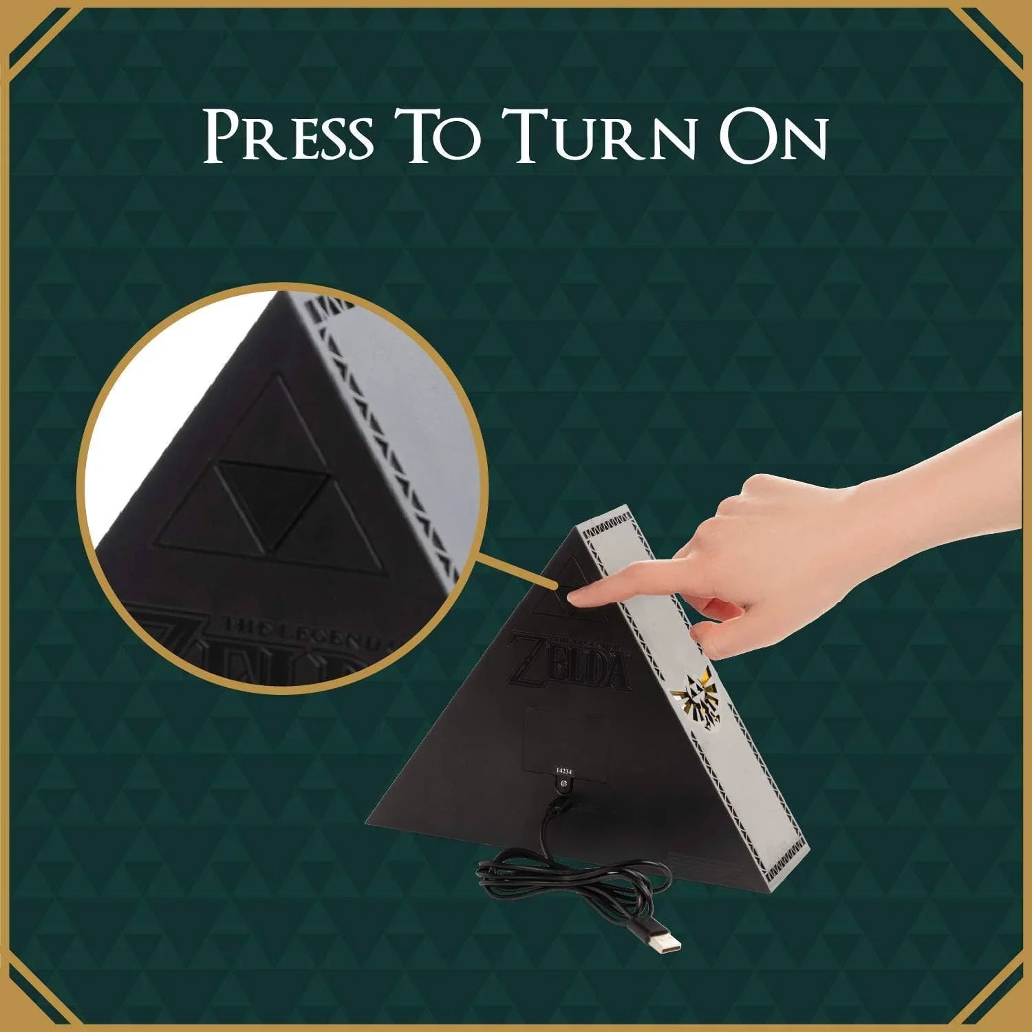 アウトレット品 ゲームグッズ ゼルダの伝説 トライフォース ランプ 20cm Paladone 高品質素材 使用 ソフト光 部屋 照明 インテリア コレクション アイテム 贈り物 ギフト ゲームファン 必見 特別 プレゼント コレクター向け 魅力的 デザイン