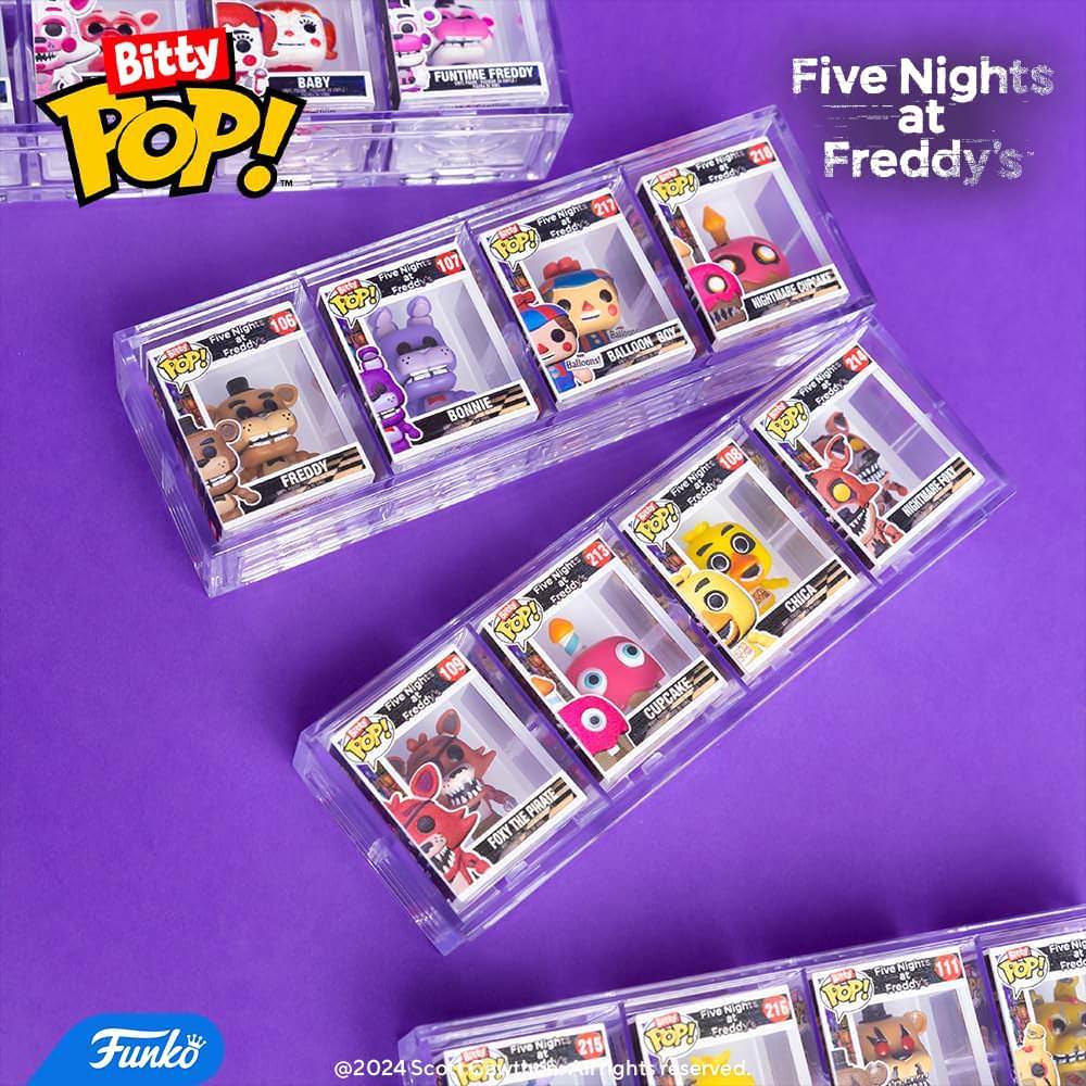 アウトレット品 フィギュア ファイブ・ナイツ・アット・フレディーズ シリーズ3 Bitty POP 4個セット Funko フレディ チカ フォクシー ボニー 人気キャラクター詳細仕上げ 小型コンパクト コレクター必須コレクション 豊富デザイン 限定モデル