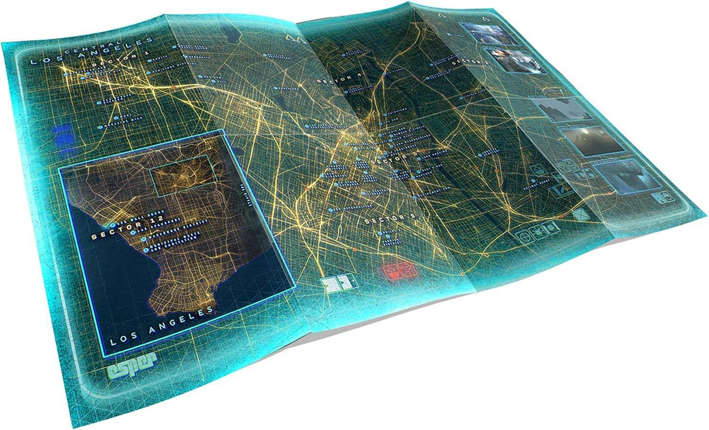 テーブルトップRPG ブレードランナーRPG スターターセット ブレードランナー 公式ゲーム ロサンゼルス2037 ネオンノワール サイバーパンク 電子証拠品付き 4事前作成キャラクター 完全集中80ページルールブック