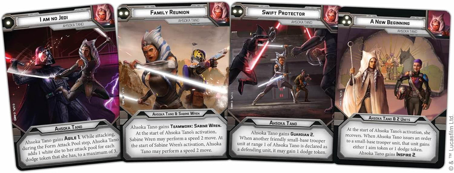 アウトレット品 スターウォーズ レギオン アソーカタノ作戦拡張 ミニチュアフィギュア付き フォースフォースフォース フォースの使い手 高機動 軍戦略拡張 ボードゲーム スターウォーズファン向け 卓越したリーダーシップ戦術性拡大