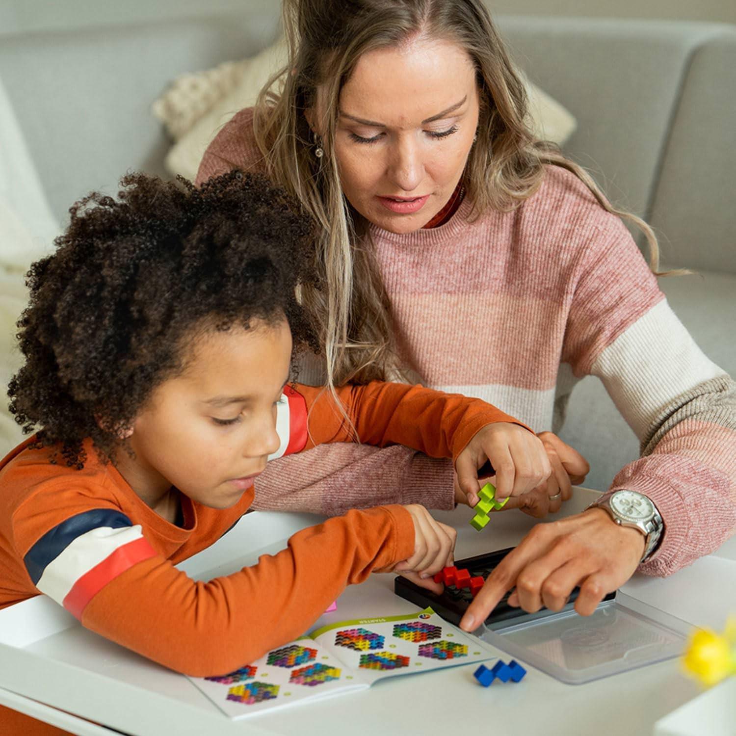 アウトレット品 知育玩具 論理的思考力を鍛える本格パズルゲームIQパープレックスSMART GAMES ベルギー発120問多彩なチャレンジ問題収録コンパクトトラベルケース設計12歳以上対象脳トレゲーム