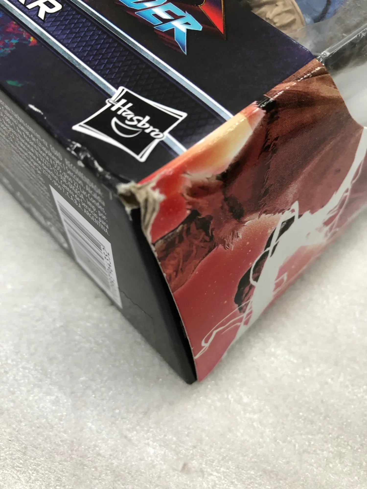 アウトレット品 フィギュア ゴア・ザ・ゴッド・ブッチャー マーベルレジェンドシリーズ ハズブロ 6インチ 約15cm 映画 ソー ラブ&サンダー クリスチャン・ベール演じる神殺し ヌル 黒い存在 オールブラック・ネクロソード 付属