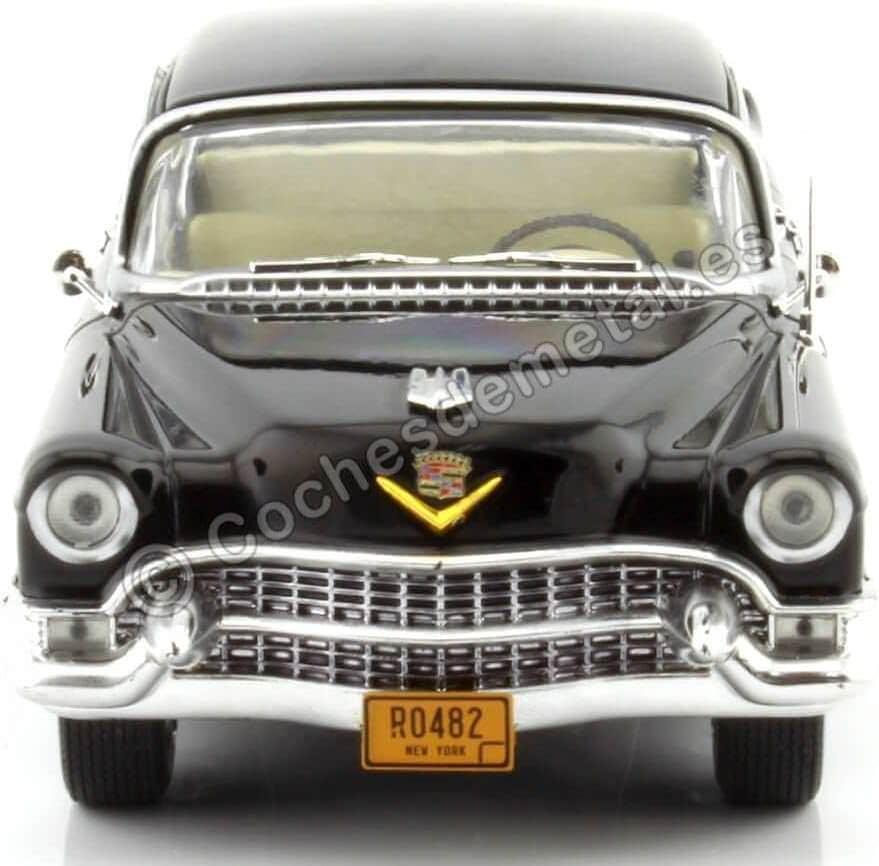 アウトレット品 ミニカー 1955年製キャデラックフリートウッドシリーズ60 グリーンライト 映画ゴッドファーザー再現 1 24スケール 高級感細部丁寧作り 映画雰囲気コレクター向け 限定モデル コンパクトディスプレイ最適サイズ W215 D70 H55mm