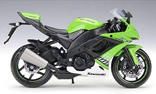 アウトレット品 ミニカー Maisto マイスト カワサキ ZX-10R 1/12スケールモデル 高品質な精巧な細部再現 ダイキャスト製 重量感ある質感 バイク愛好家 コレクター プレゼント最適 本物の迫力を忠実に表現 飾りやすいコンパクトサイズ