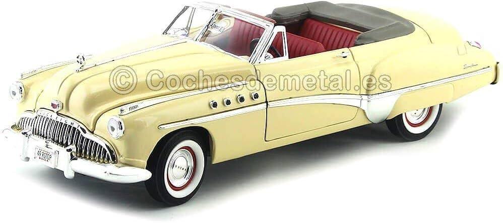 アウトレット品 ミニカー ビュイック ロードマスター コンバーチブル 1949年 1/18スケール ダイキャスト モーターマックス クラシックカー アメリカンラグジュアリー 映画レインマン名作感動シーン精巧モデル 重厚感と気品 卓越技術表現