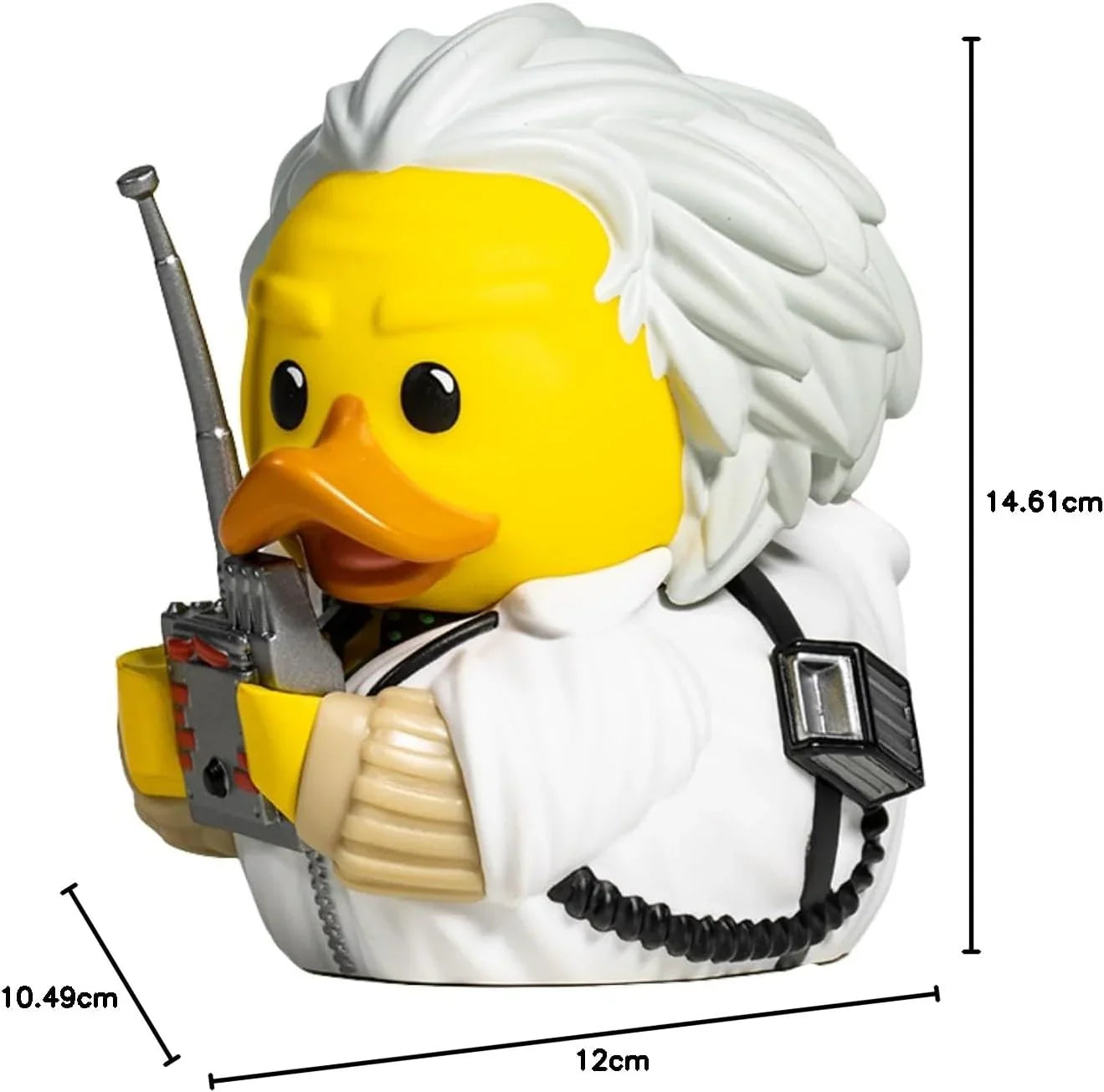 アウトレット品 フィギュア TUBBZ タブズ フィギュア ボックス版 バックトゥザフューチャー ドクブラウン コレクタブル ビニールラバーダック 映画の象徴的なキャラクター 柔らかい素材 詳細なデザイン 美しいパッケージ