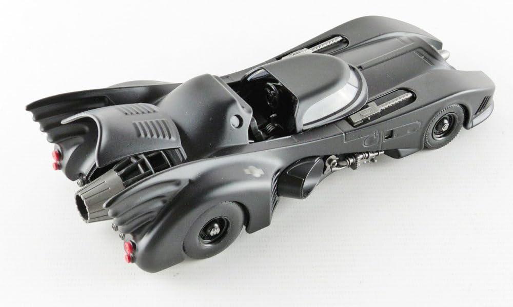 アウトレット品 ミニチュア バットモービル 1989年版 バットマン ジェットエンジン搭載 ダイキャストモデル アールデコデザイン 精巧造形 1 24スケール限定 ゴッサムシティ伝説的ダークナイト クオリティ重厚感コレクション向け 映画史的価値