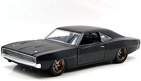 アウトレット品 ミニカー ジャダトイズ ワイルドスピード9 ダッジ チャージャー ワイドボディ 1968 1:24スケール 映画再現 アメ車 マッスルカー フォルム迫力 映画ファン必見 愛車ドミニク トレット活躍モデル 車種特徴グリル独特 ヘッドライト隠れ