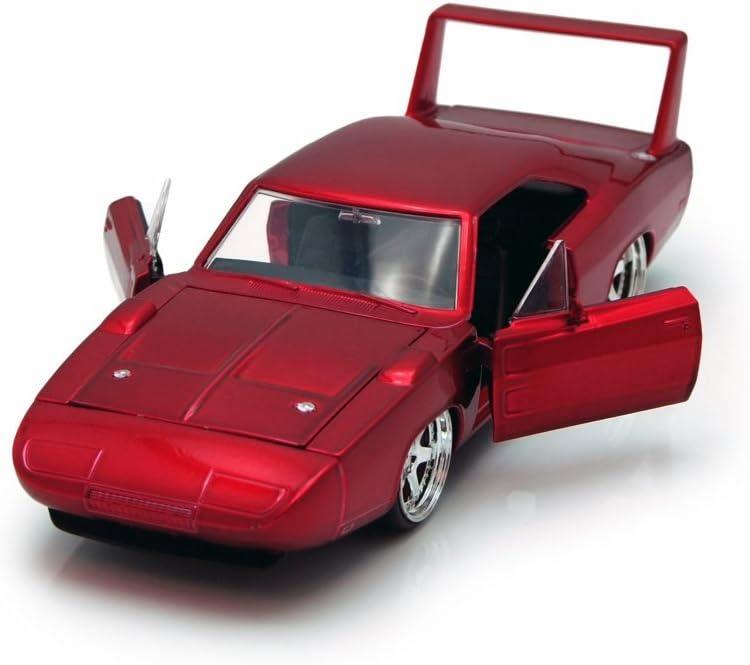 アウトレット品 ミニカー 1969年式ダッジ チャージャー デイトナ Jada Toys 1 24スケール ダイキャストモデルカー ワイルド スピード スカイミッション 映画 アイコニック マッスルカー 巨大ウイング エアロパーツ ホイール 再現 レーシングカー
