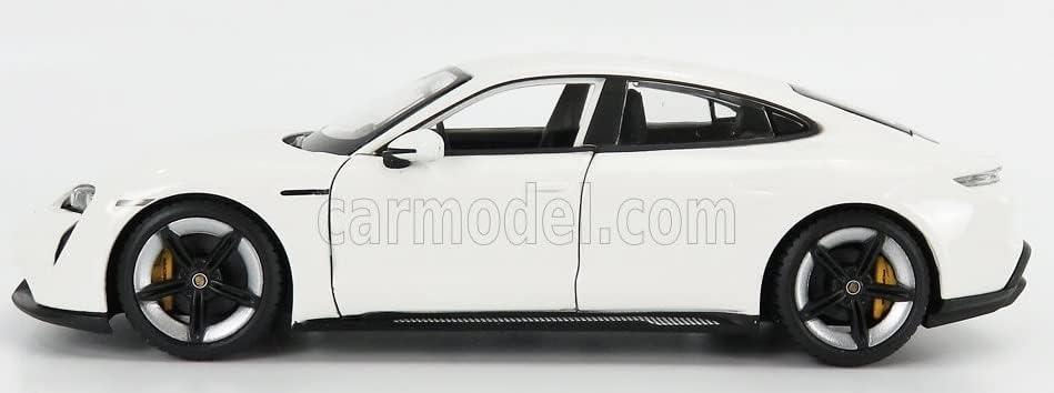アウトレット品 カーモデル ポルシェ タイカン Turbo S 2019年モデル 1 24スケール Bburago 高品質 精密デザイン LEDヘッドライト 流線型ボディ ライトバー 革新的電気自動車 高性能急速充電 750馬力相当 走行性能 卓越コレクション価値