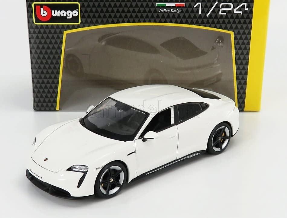 アウトレット品 カーモデル ポルシェ タイカン Turbo S 2019年モデル 1 24スケール Bburago 高品質 精密デザイン LEDヘッドライト 流線型ボディ ライトバー 革新的電気自動車 高性能急速充電 750馬力相当 走行性能 卓越コレクション価値