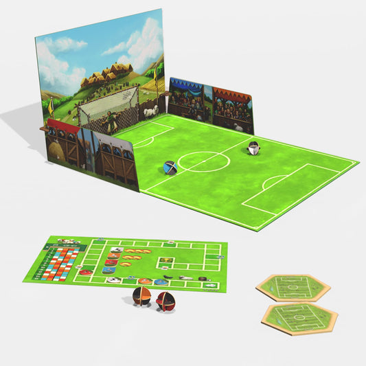 CATAN SOCCER FEVER 【カタン：サッカーフィーバー】ルールと魅力を徹底レビュー！開拓島でキックオフする異色の「指先アクション」拡張
