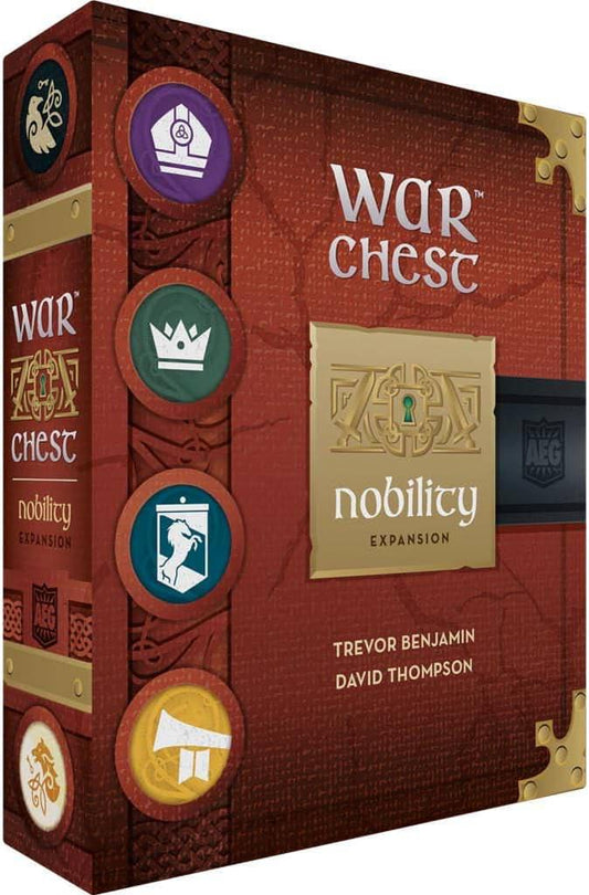ボードゲーム War Chest Nobility Expansion War Chest 戦術ウォーゲーム 拡張セット 新規ユニットカード 王令カード 布告システム 戦略的選択 4ユニット追加 影響力強化 中世騎士道制度 歴史背景 ボスワースの戦い英語版 日本語説明書なし