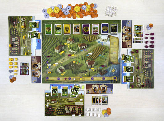 Viticulture Essential Edition ヴィティカルチャー レビュー｜ボードゲーム初心者から上級者まで楽しめるワーカープレイスメント完全ガイド