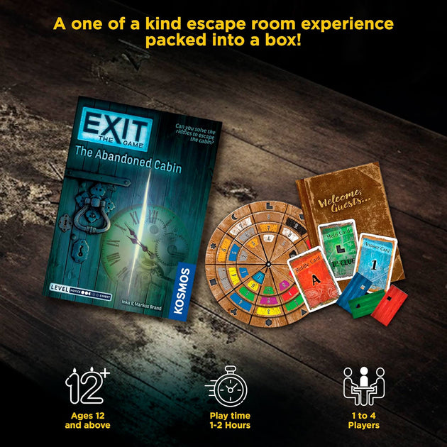 EXIT 脱出：ザ・ゲーム 荒れはてた小屋レビュー｜評価・難易度・魅力を