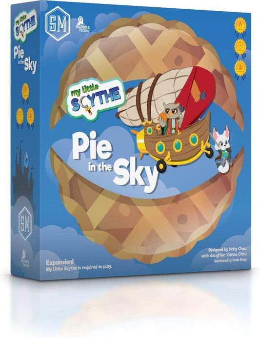 ボードゲーム My Little Scythe Pie in the Sky Expansion Stonemaier Games 飛行船カイ 特別能力 2つの新王国 充実コンポーネント シークアクション ミニチュア多数 8歳以上対応 ダイスロール ピックアップ＆デリバー