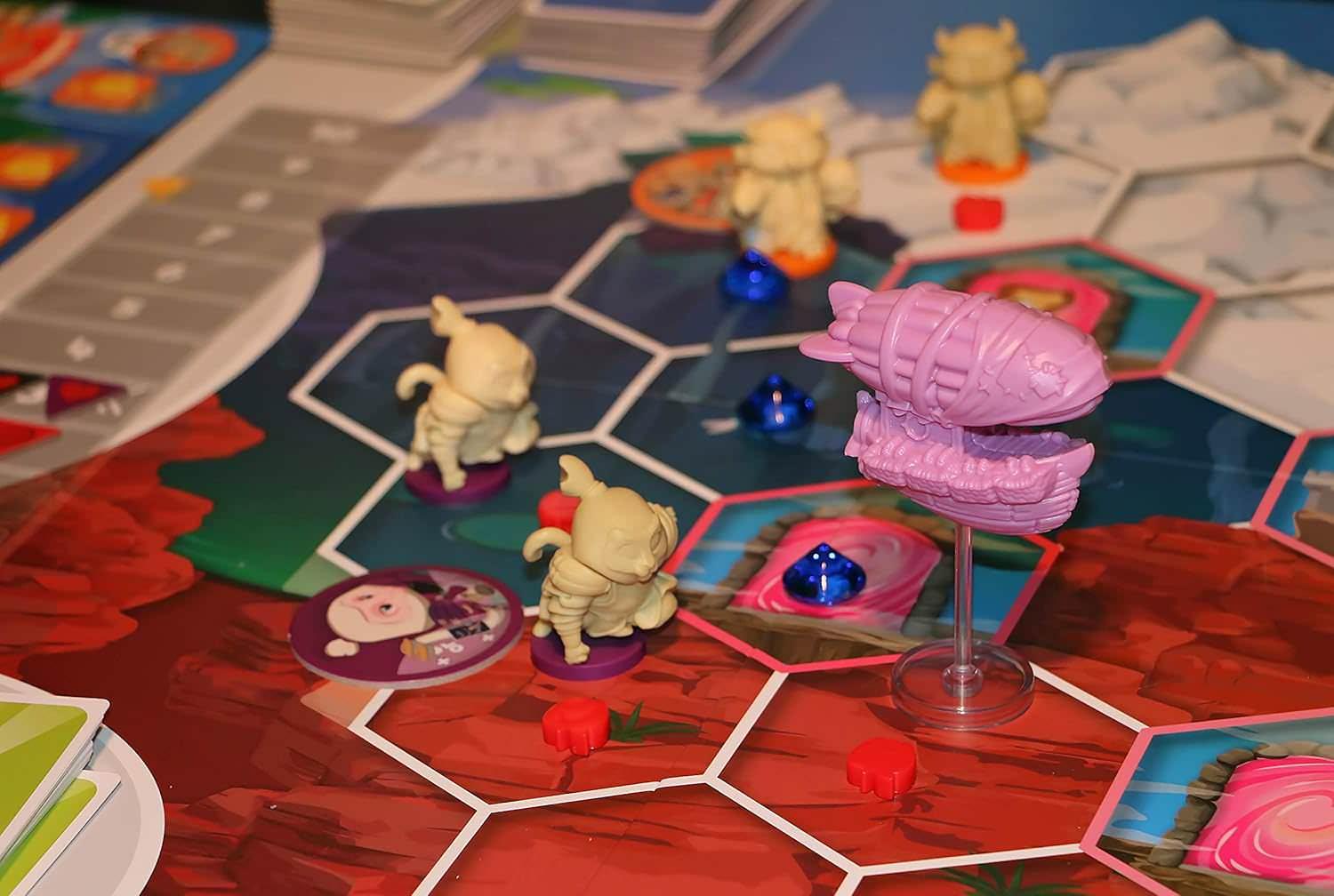 ボードゲーム My Little Scythe Pie in the Sky Expansion Stonemaier Games 飛行船カイ 特別能力 2つの新王国 充実コンポーネント シークアクション ミニチュア多数 8歳以上対応 ダイスロール ピックアップ＆デリバー