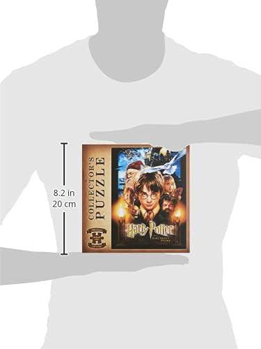ジグソーパズル ハリー・ポッターと賢者の石 550ピース USAopoly 公式ライセンス 映画モチーフ ホグワーツ 魔法学校 冒険 知的好奇心 忍耐力 空間認識能力向上 家族向け 中級者向け 適度な難易度 完成サイズ約45cm×60cm