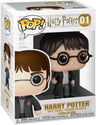 フィギュア Funko Pop! ハリーポッター 01 ハリー・ポッター コレクション ファンコ 映画シリーズ ホグワーツ制服 グリフィンドールマフラー 雷型傷跡 魔法杖 シークレットシーカー 魔法キャラクター 約9.5cm
