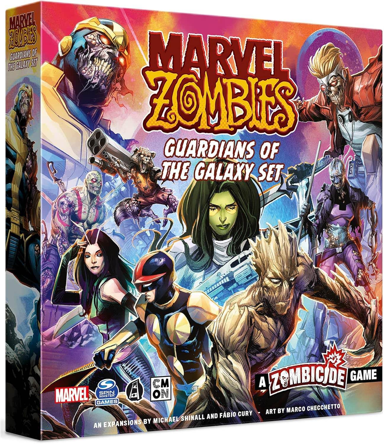 ボードゲーム Marvel Zombies Guardians of the Galaxy Set マーベル ゾンビ化したサノス 宇宙舞台 複数人協力 戦略的アクション 予測不能展開 プレイ時間適度 14歳以上対象 ティーンから大人まで楽しめる 拡張セット