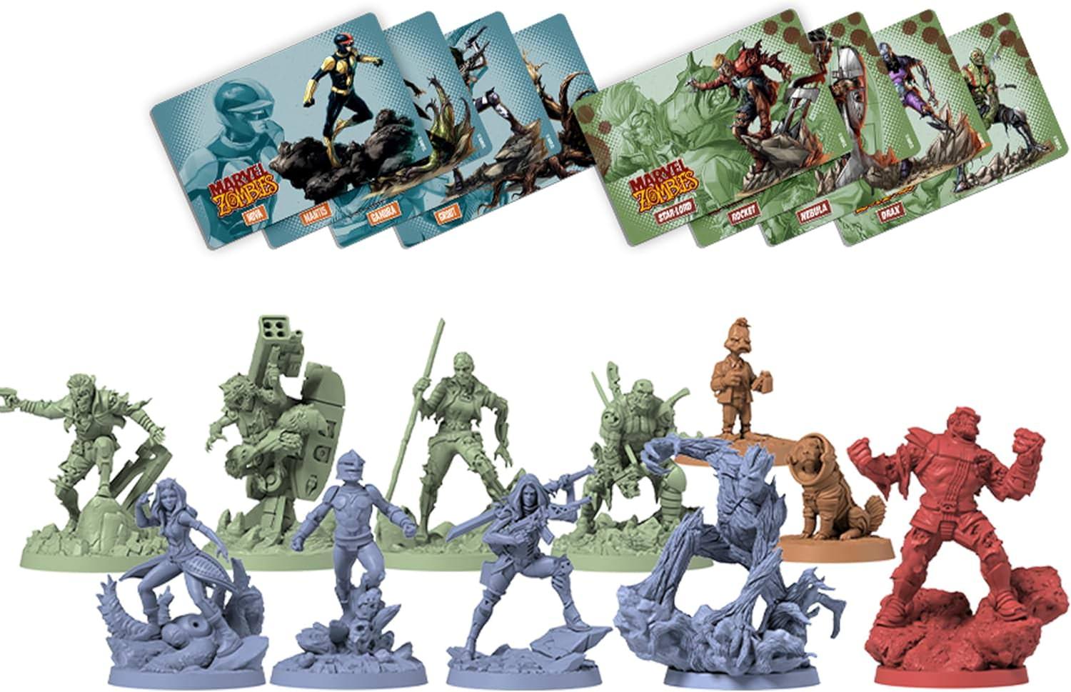 ボードゲーム Marvel Zombies Guardians of the Galaxy Set マーベル ゾンビ化したサノス 宇宙舞台 複数人協力 戦略的アクション 予測不能展開 プレイ時間適度 14歳以上対象 ティーンから大人まで楽しめる 拡張セット
