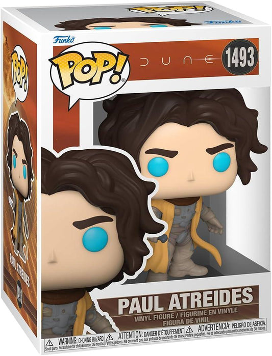 フィギュア POP Movies Dune 2 ポール・アトレイデス Funko フランク・ハーバート原作 映画2024年公開 ティモシー・シャラメ演技 宇宙叙事詩 SFコレクション アラキス砂の惑星 フレメン族救世主 高さ約9.5cm