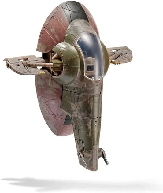 フィギュア スター・ウォーズ マイクロ・ギャラクシー・スコードロン ボバ・フェットのスターシップ ジャズウェア コックピット回転 開閉サイドパネル 伸縮搭乗用ランプ 取り外しウェポンブロック 可動マイクロフィギュア付属 並行輸入品