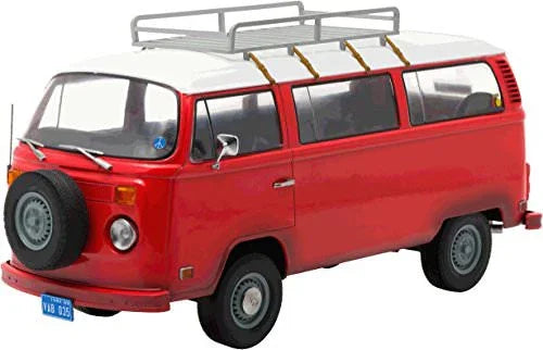 ミニカー フォルクスワーゲン タイプ2 1973年式 映画フィールドオブドリームス登場モデル Greenlightブランド 大迫力1対18スケール ダイキャスト製 赤ボディ 精密造形 ヘッドライトウインドウホイール再現