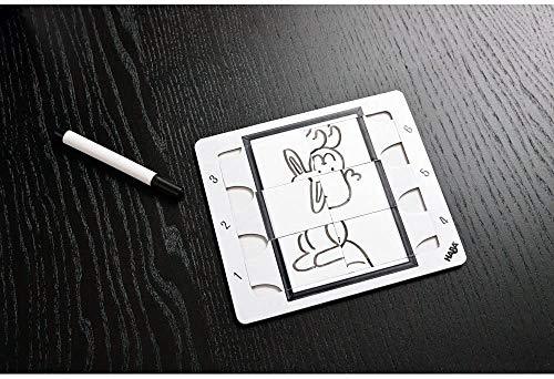 パーティーゲーム Picassimo Haba 描画と推理を組み合わせた新感覚アートゲーム 芸術的センス不要 3ー6人用 約30分 プレイ時間 8歳以上対象 900単語含む150枚カード 消去可能描画ボード 変換カード搭載 家族団らん 
