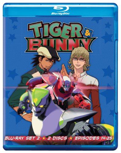 Blu-ray TIGER & BUNNY タイガー＆バニー セット2 佐藤敬一監督作品 NEXT特殊能力者企業スポンサー職業ヒーローシュテルンビルト舞台ヒーローポイント獲得感動物語全十二話収録 