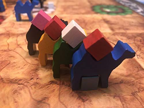 ボードゲーム キャラバン キャラバン ブランド 戦略的 抽象 1300年頃 西アフリカ 交易路 ラクダ 操作 対象年齢12歳以上 プレイ人数2-4人 プレイ時間30-60分 メイン商品 象牙 貴重 商品 移動 配達 ポイント 獲得 駆け引き