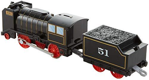 トラックマスターシリーズ きかんしゃトーマス ヒロ トラックマスター ヒロの特徴的な黒赤カラーリング 2両編成 蒸気機関車モデル 日本国鉄D51形 日本の鉄道モチーフ 金属製重量感 安定走行 プレゼントに最適 プレイセット連動可能