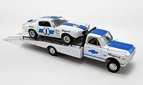 ACME CHEVROLET ランプトラック C-30 TRANS AM CAMARO 1967 1/64 ダイキャスト アメリカンカー レース サポートカー ヴィンテージ クラシックカー レプリカ モデルカー スケールモデル 精密再現 ディスプレイ コレクターアイテム - Trade Center